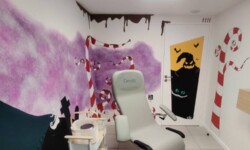 Résultat final de la salle d'halloween Résultat final de la salle d'halloween